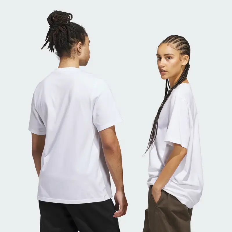 Adidas T-shirt Bianco 3186777 miniatura 2