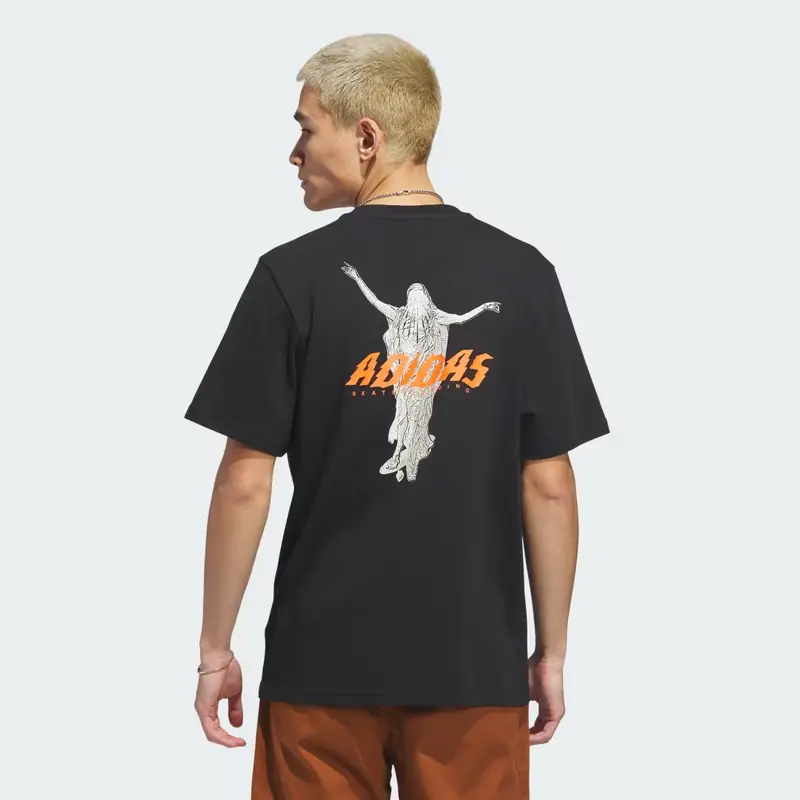 Adidas T-shirt Nero 3951014 miniatura 4