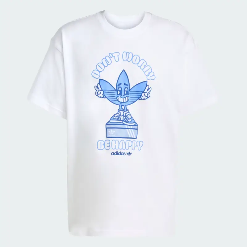 Adidas T-shirt Bianco 3141094 miniatura 4