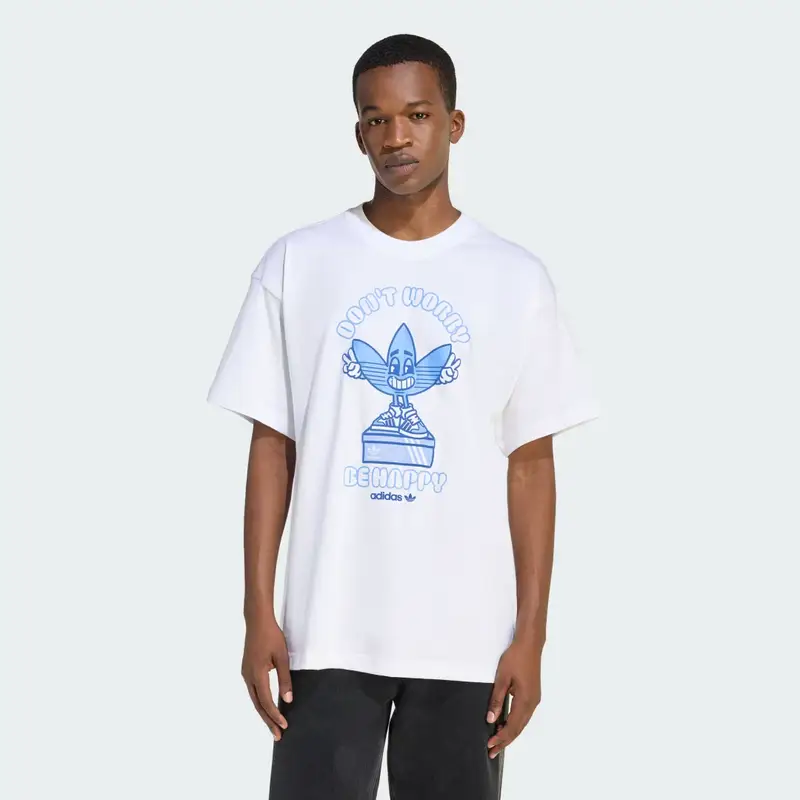 Adidas T-shirt Bianco 3141094