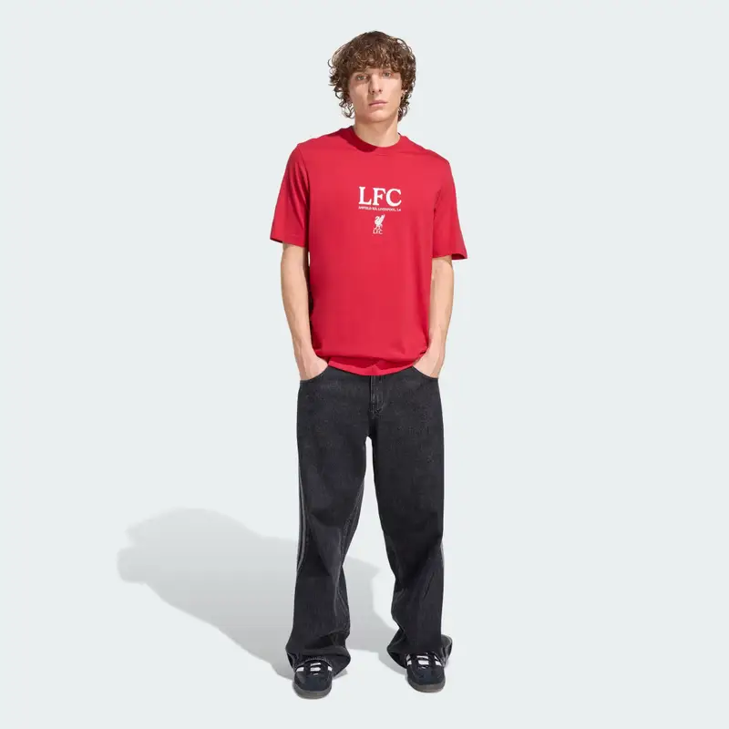 Adidas T-shirt Rosso 3754185 miniatura 3