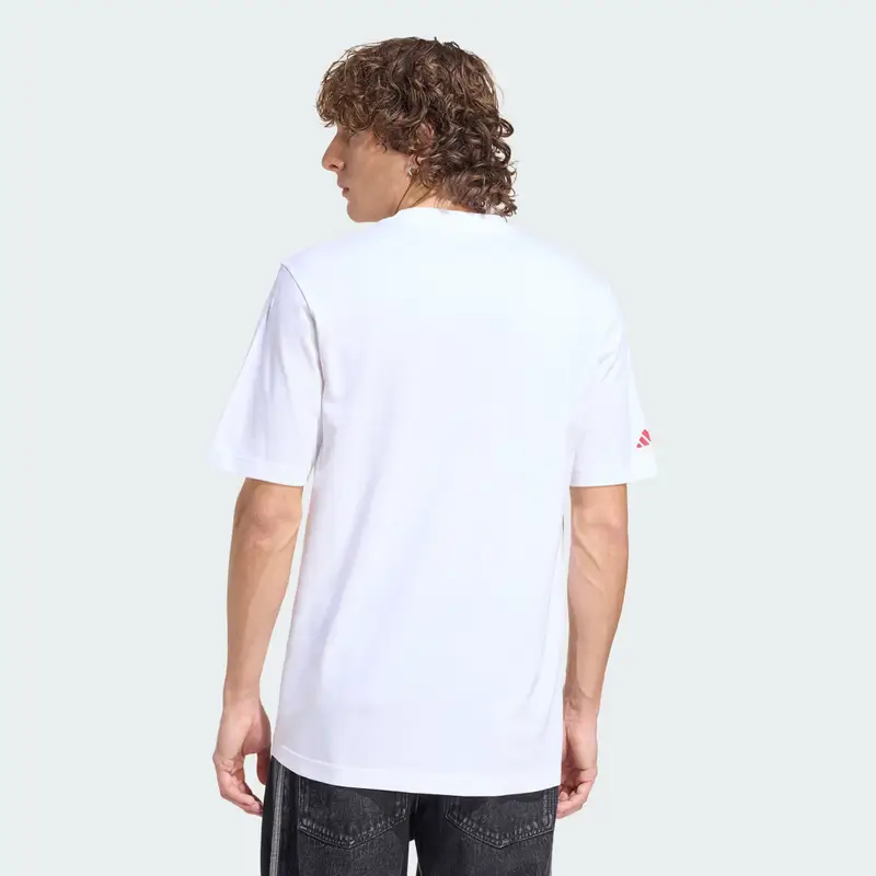 Adidas T-shirt Bianco 3754212 miniatura 2