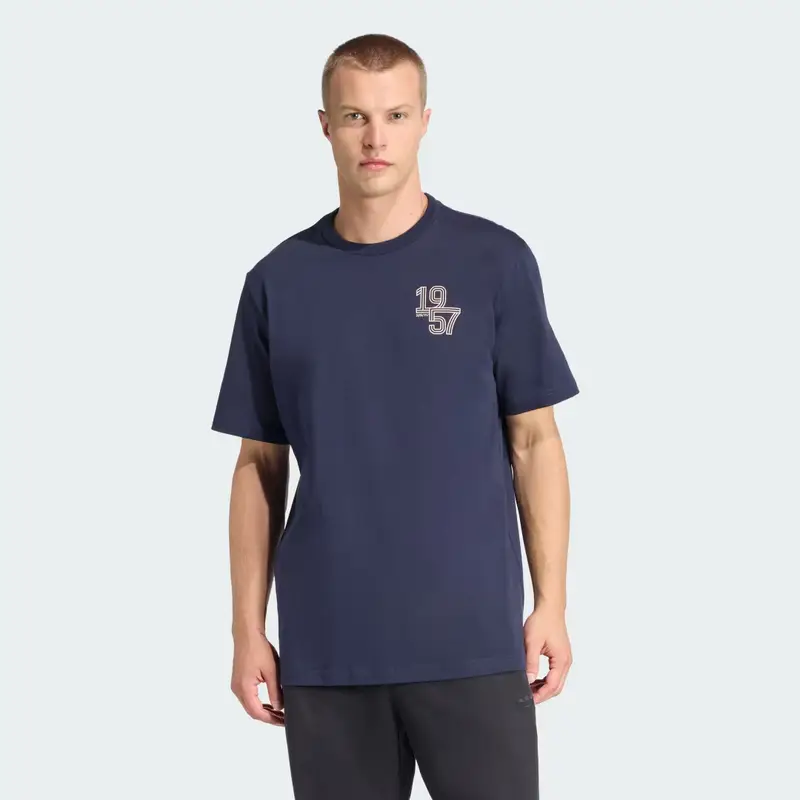 Adidas T-shirt Blu 3740450