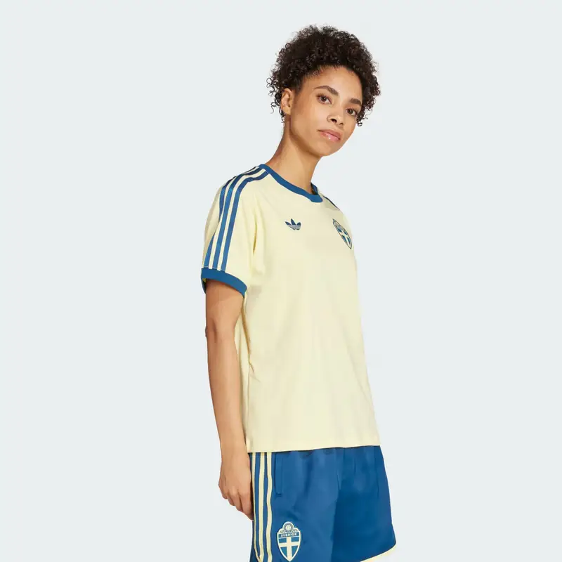 Adidas T-shirt Giallo 3184490 miniatura 3