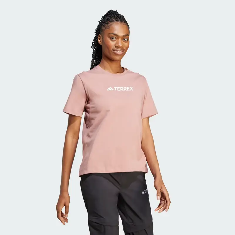 Adidas T-shirt Rosa 3186199 miniatura 3