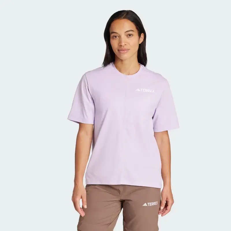 Adidas T-shirt Viola 3184526