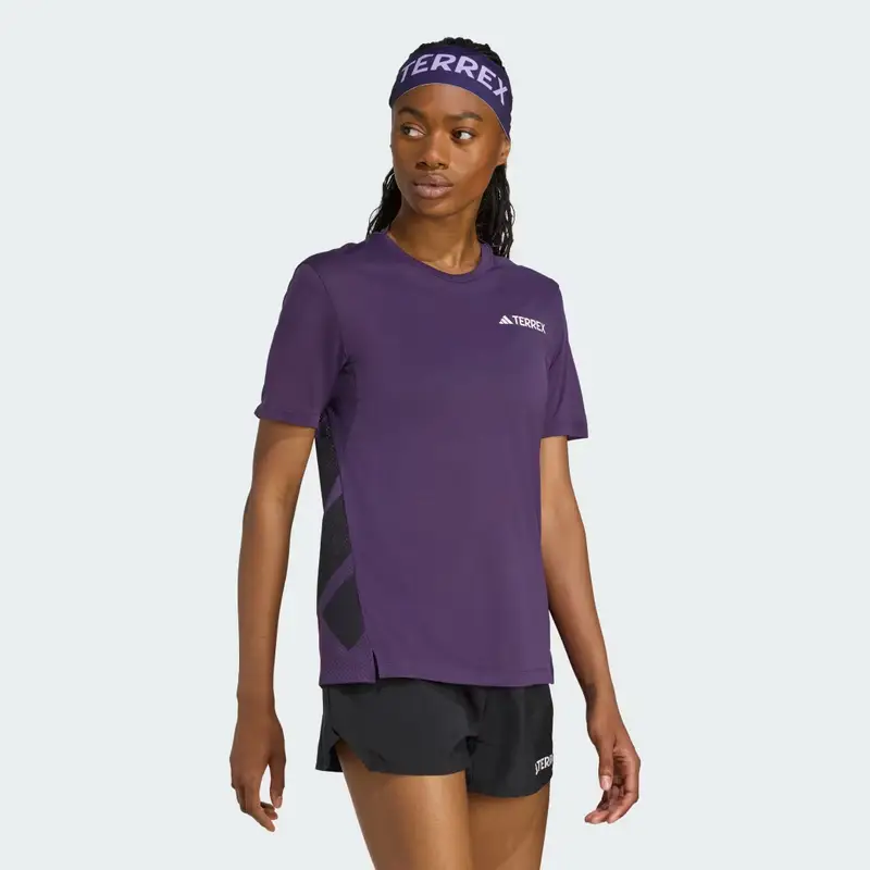 Adidas T-shirt Viola 3173817 miniatura 3