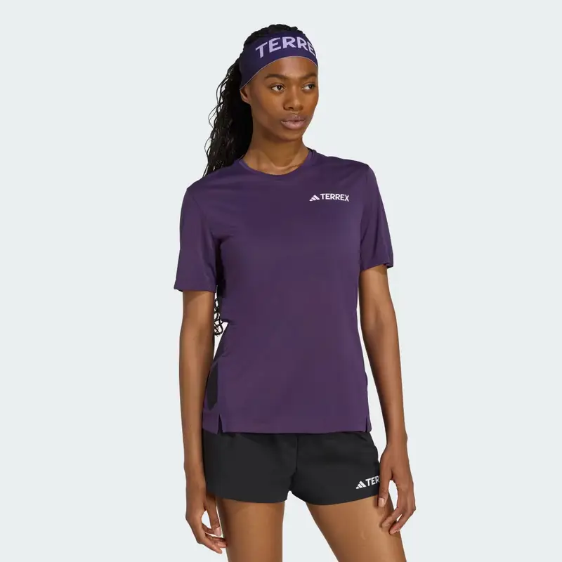 Adidas T-shirt Viola 3173817