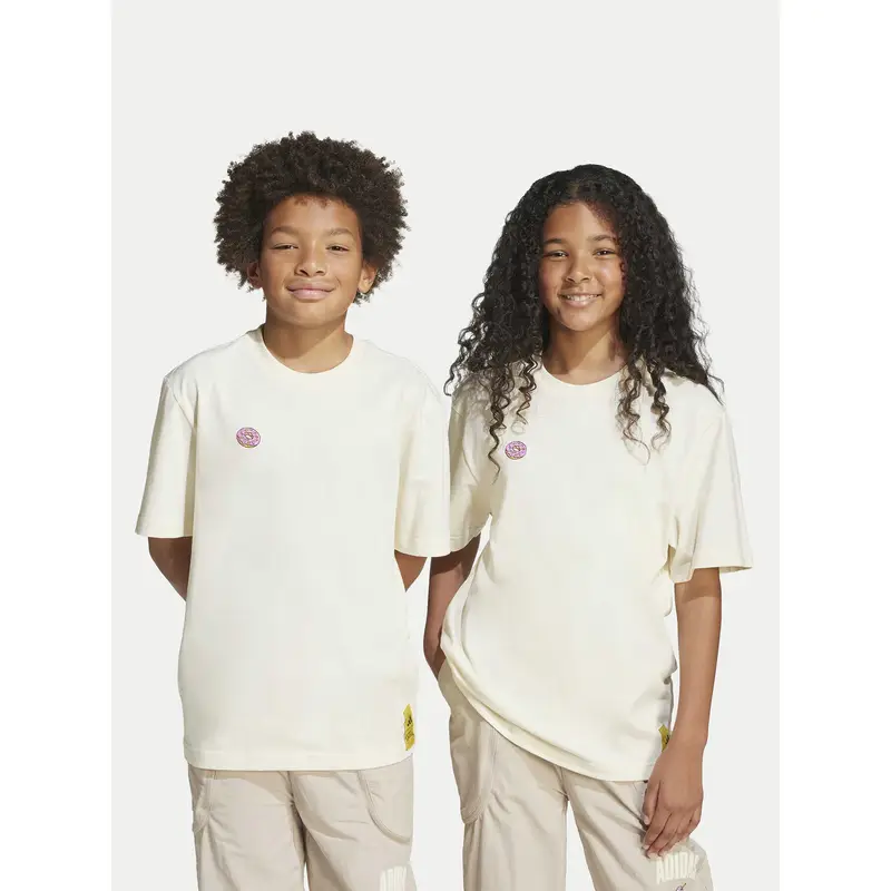 T-shirt The Simpsons Graphics JL9180 Beige Loose Fit