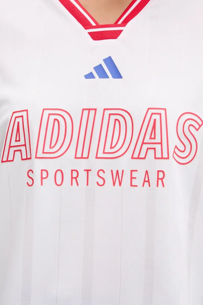 Adidas T-shirt Donna Bianco 3577418 miniatura 5