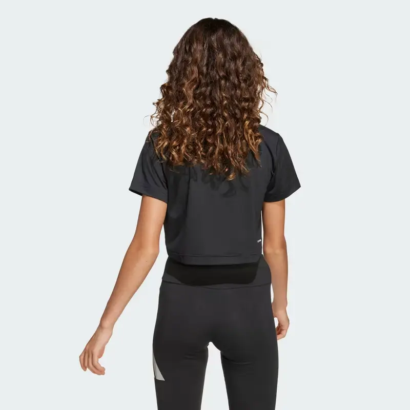 Adidas T-shirt Nero 3139725 miniatura 2