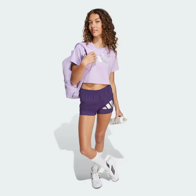 Adidas T-shirt Viola 3140619 miniatura 3