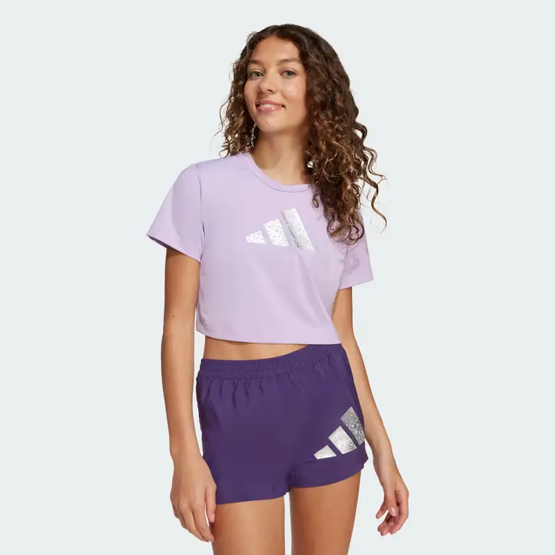 Adidas T-shirt Viola 3140619