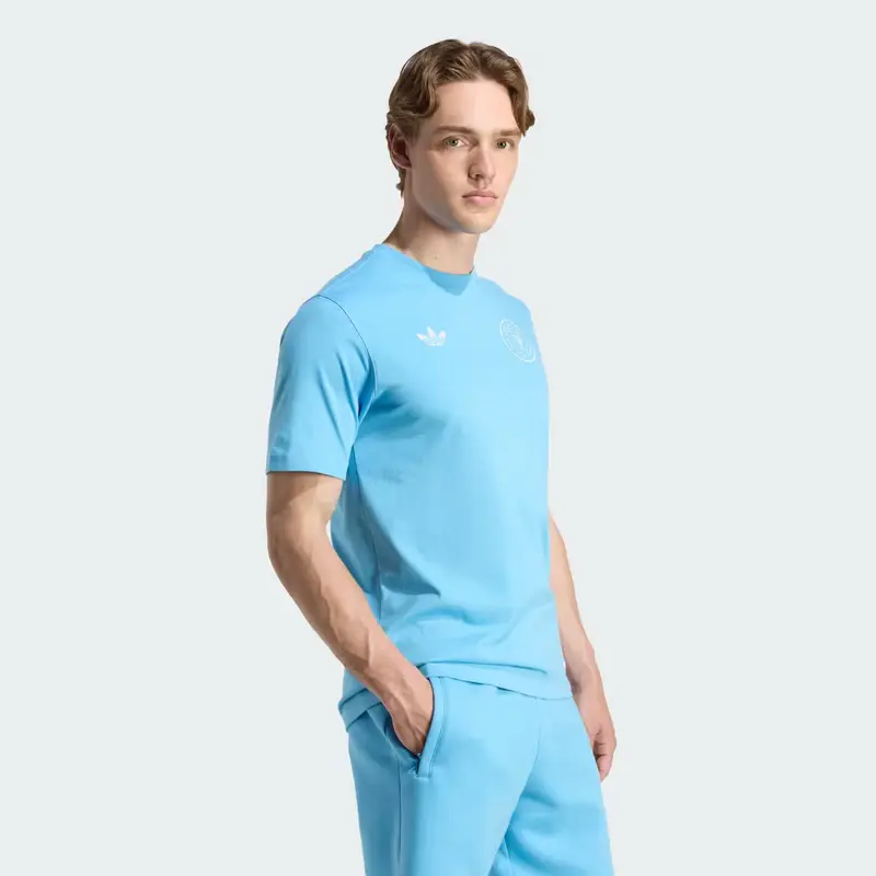 Adidas T-shirt Blu 3185055 miniatura 3