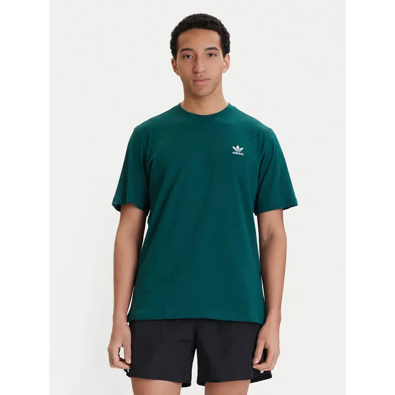 T-shirt Trefoil Essentials KD1323 Verde Regular Fit