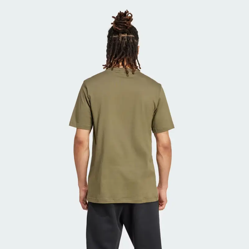 T-shirt Trefoil Essentials Olive Strata miniatura 2