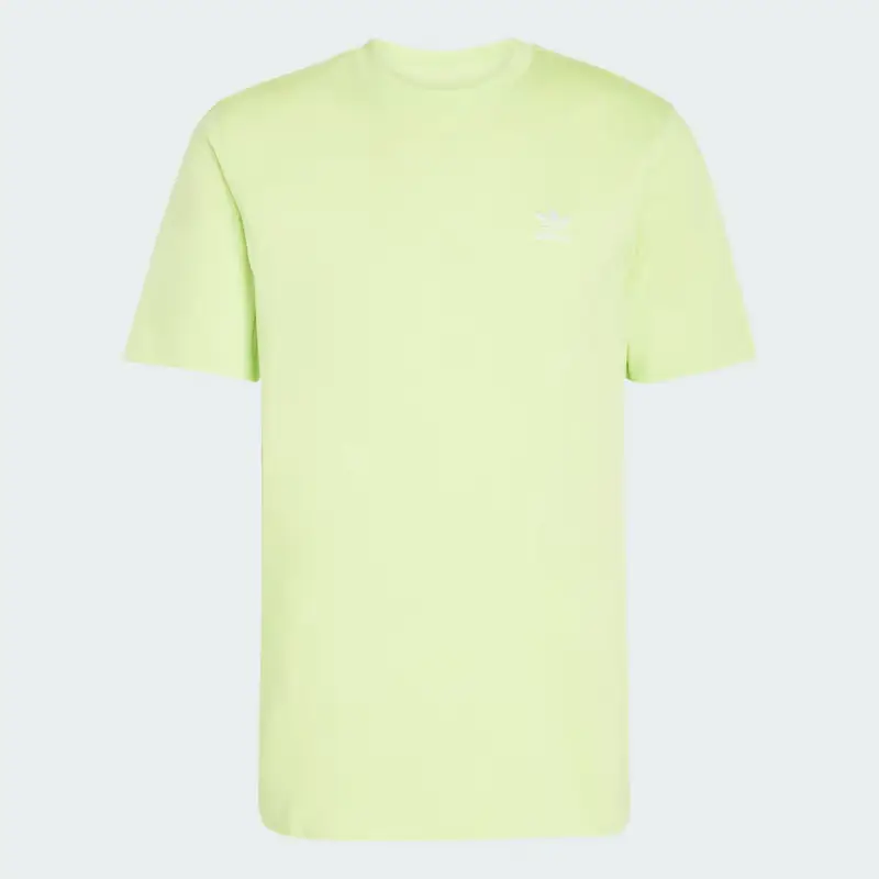T-shirt Trefoil Essentials Pulse Lime miniatura 4