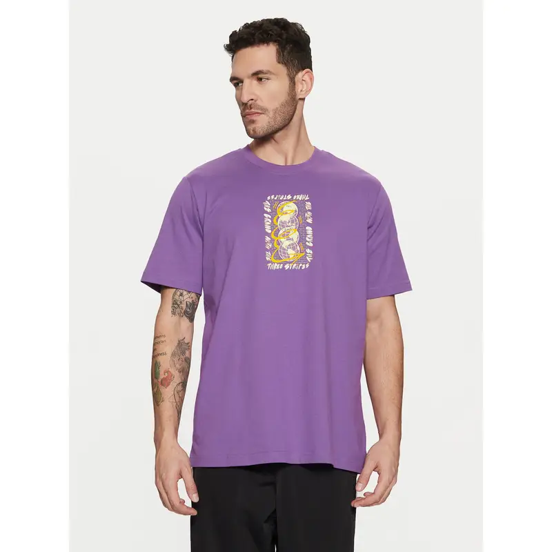 Adidas T-shirt Viola 3209863