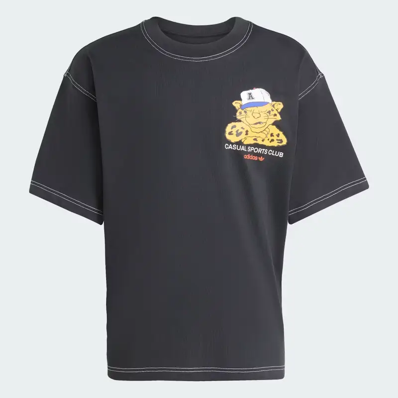 Adidas T-shirt Nero 3174956 miniatura 4