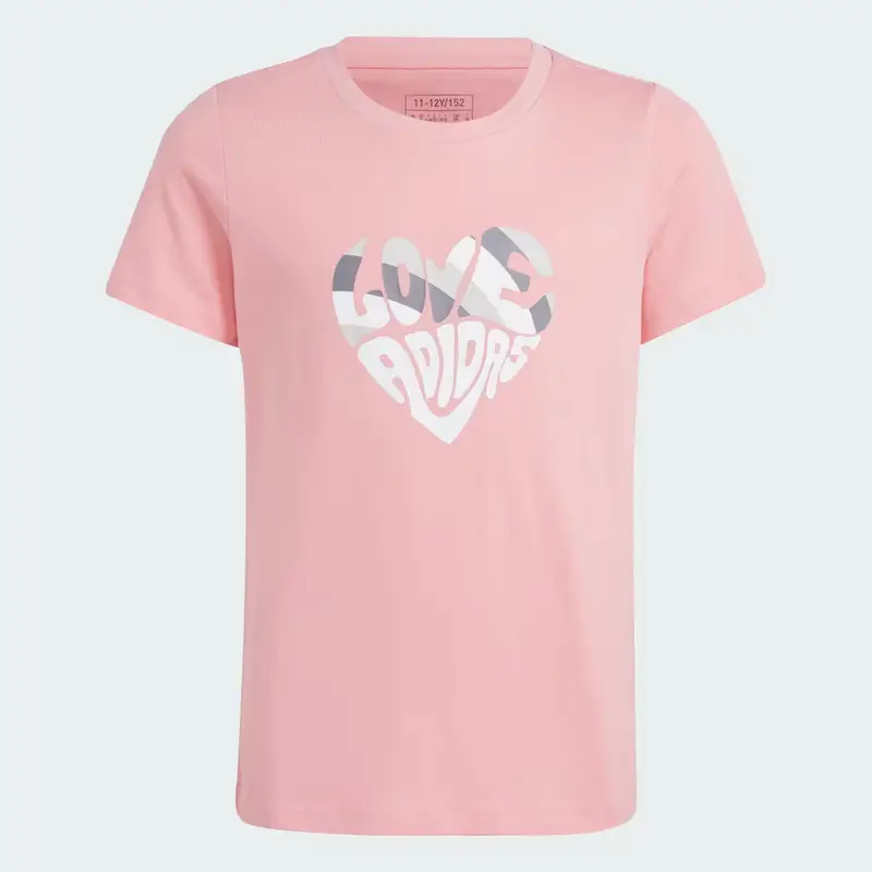 Adidas T-shirt Rosa 3185496 miniatura 4