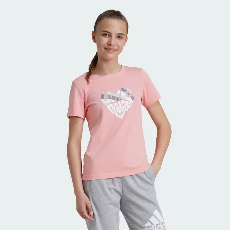 Adidas T-shirt Rosa 3185496