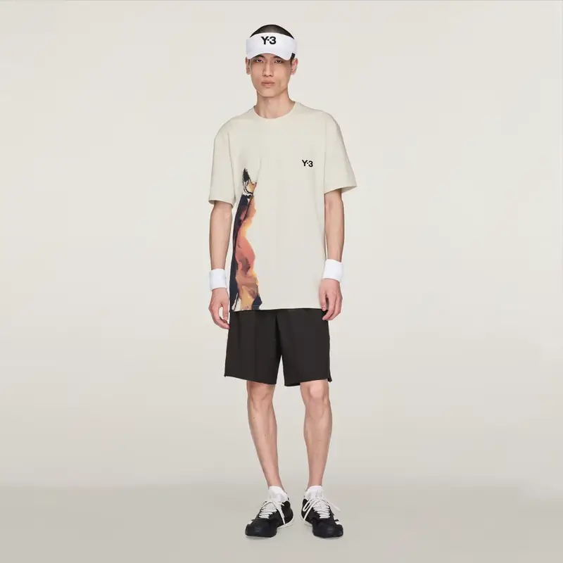 Adidas T-shirt Grigio 3184480 miniatura 4