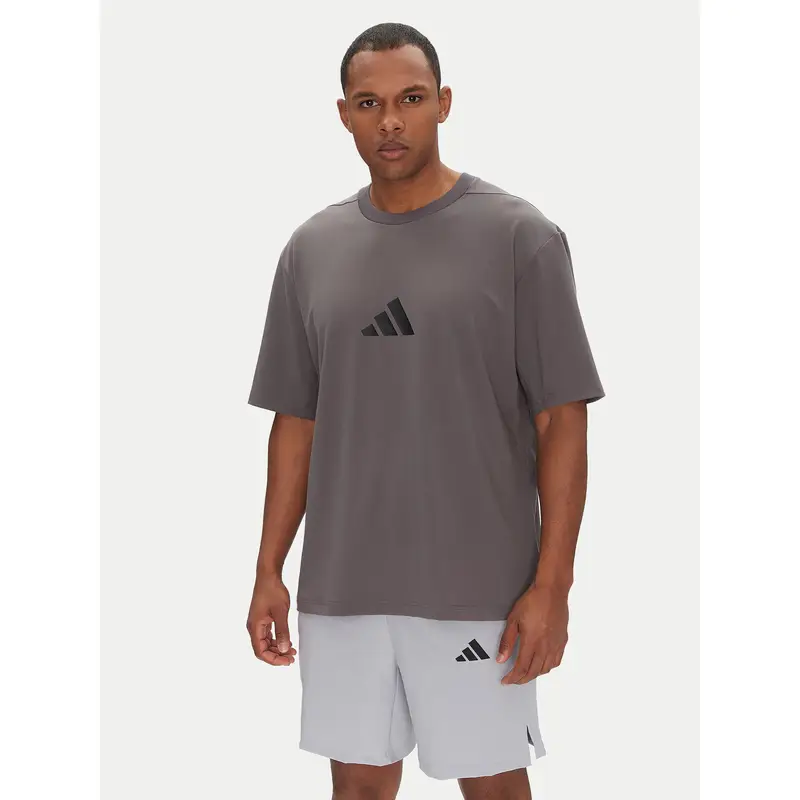 Adidas T-shirt Grigio 3214773
