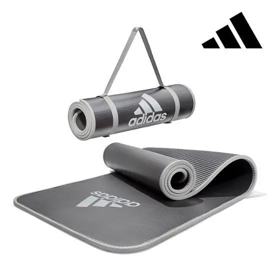 Tappetino per allenamento addominali Adidas 10mm 2 colori Red (including strap) miniatura 4