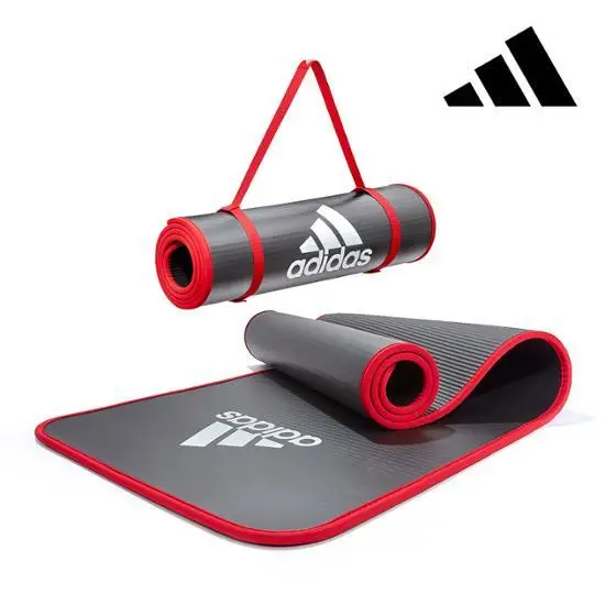 Tappetino per allenamento addominali Adidas 10mm 2 colori Red (including strap)