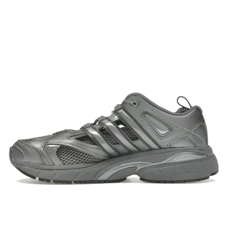 Taqwa Bint Ali x adidas Adistar Pose Iron Metallic Sneakers da Donna Grigio IH8562 43⅓ miniatura 2