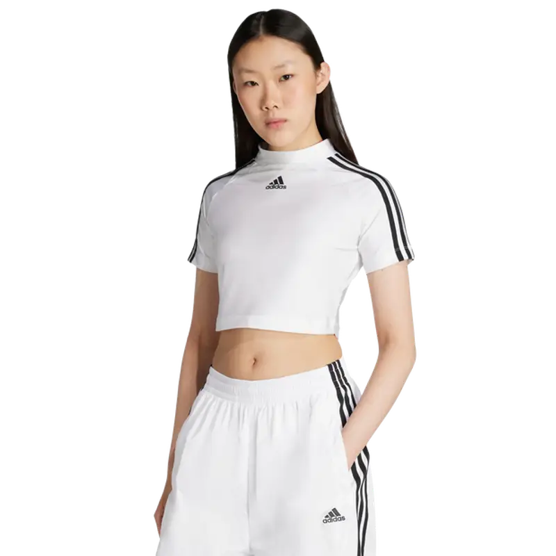 Adidas Teamgeist Adicolor female Magliette - Bianco - Poly Mesh - Foot Locker