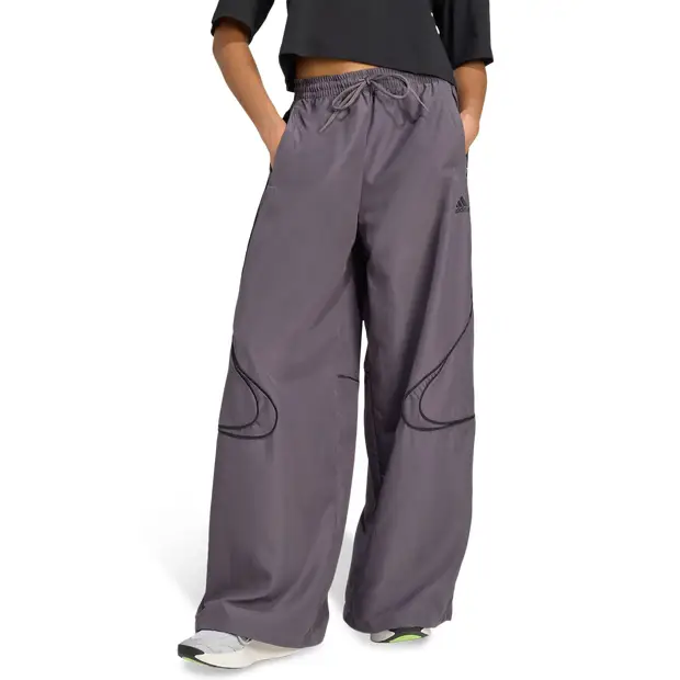 Teamgeist Adicolor Oversized Track Pant female Pantaloni - Grigio - Poly Mesh - Foot Locker Grey
