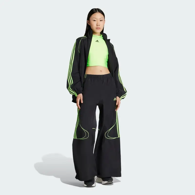 Teamgeist Adicolor Pantaloni da allenamento cuciti oversize Black miniatura 3