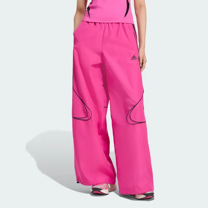 Teamgeist Adicolor Pantaloni da allenamento cuciti oversize Semi Lucid Fuchsia