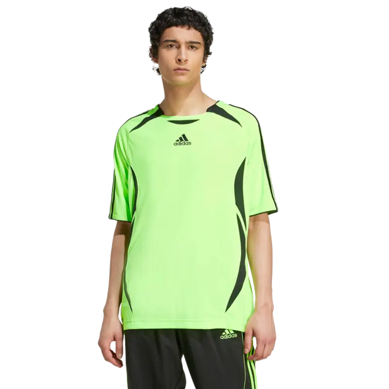 Adidas Teamgeist male Magliette - Verde - Poly Jersey - Foot Locker