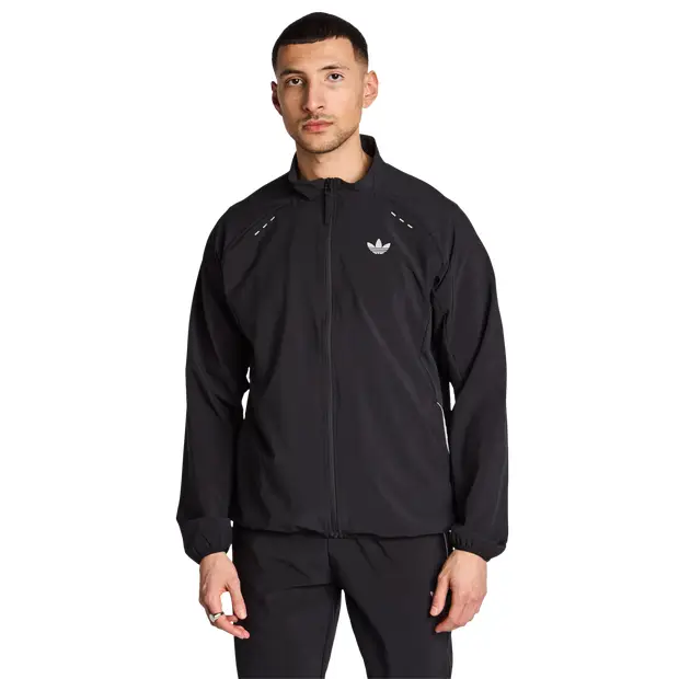 Tech Essentials Uomo - Top da pista Nero - Woven Black