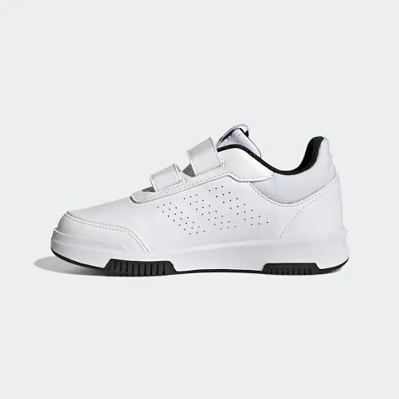 adidas Tensaur Hook And Loop Shoes, Sneaker Unisex - Bambini e ragazzi, Cloud White Core Black Core Black, 34 EU miniatura 2