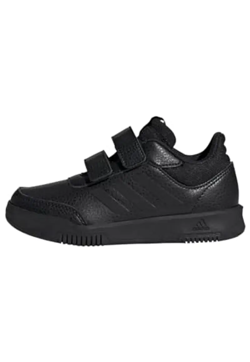 adidas Tensaur Hook And Loop Shoes, Sneaker Unisex - Bambini e ragazzi, Nero Core Black Core Black Grey Six, 31 EU