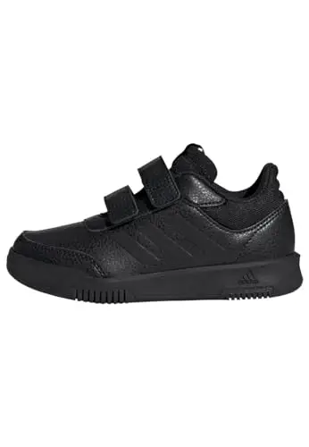 adidas Tensaur Hook And Loop Shoes, Sneaker Unisex - Bambini e ragazzi, Nero Core Black Core Black Grey Six, 33 EU
