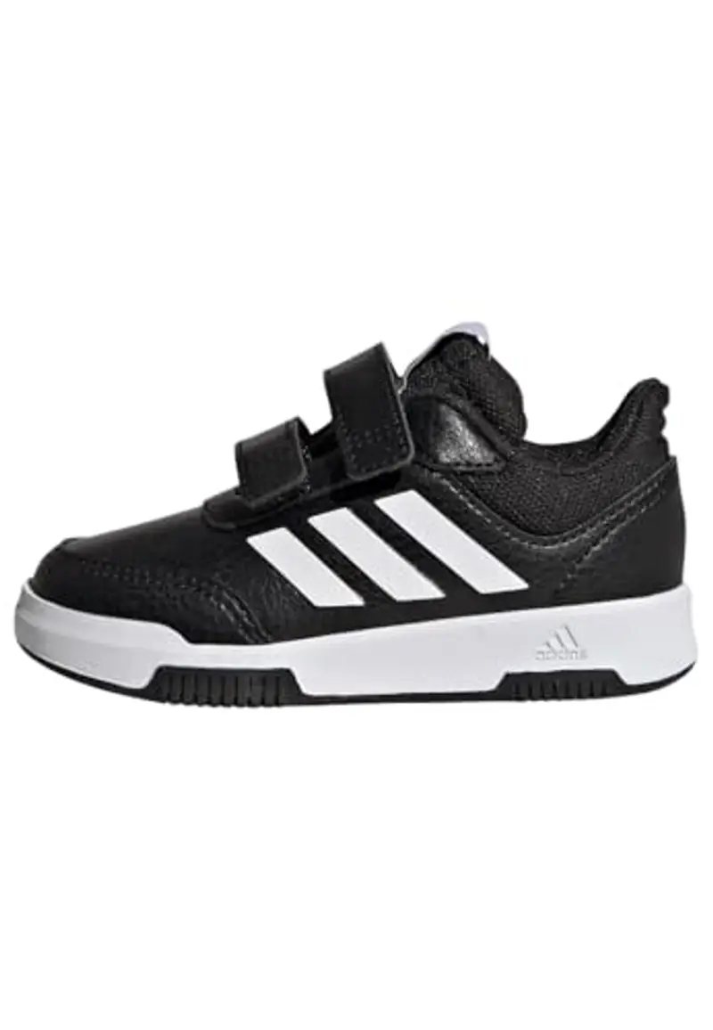 adidas Tensaur Hook And Loop Shoes, Sneaker Unisex - Bimbi 0-24, Cloud White Core Black, 20 EU