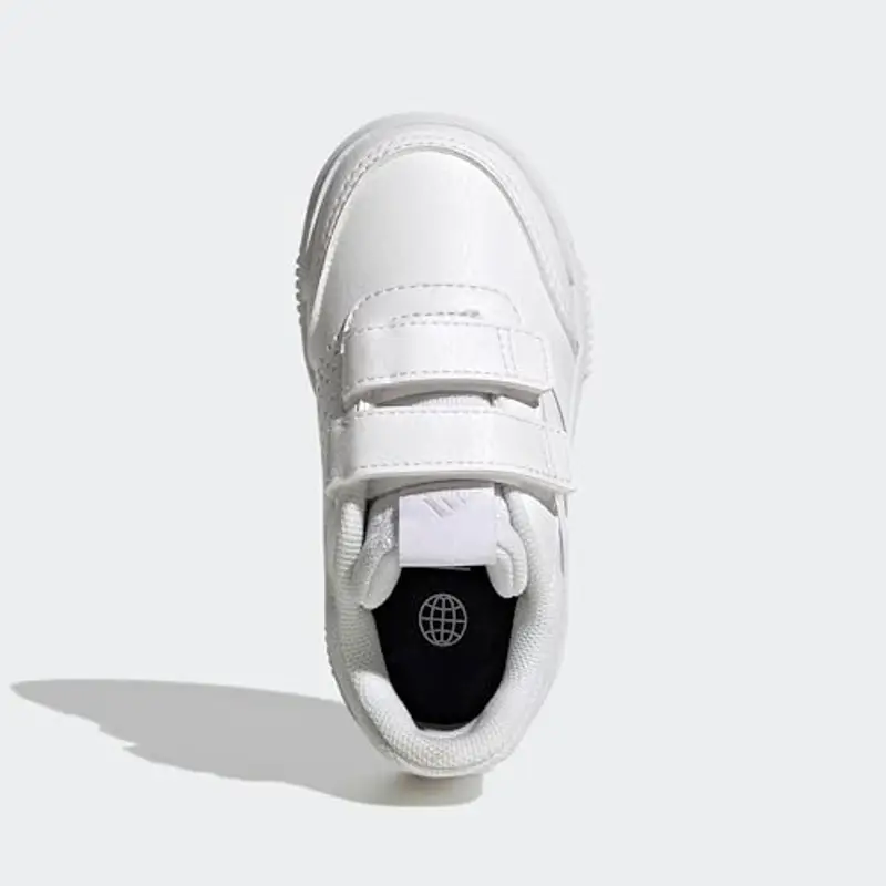 adidas Tensaur Hook And Loop Shoes, Sneaker Unisex - Bimbi 0-24, Cloud White Grey One, 19 EU miniatura 3