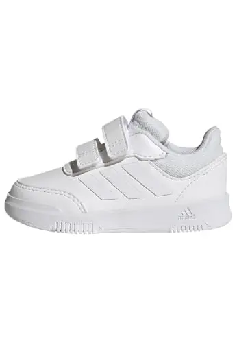 adidas Tensaur Hook And Loop Shoes, Sneaker Unisex - Bimbi 0-24, Cloud White Grey One, 20 EU