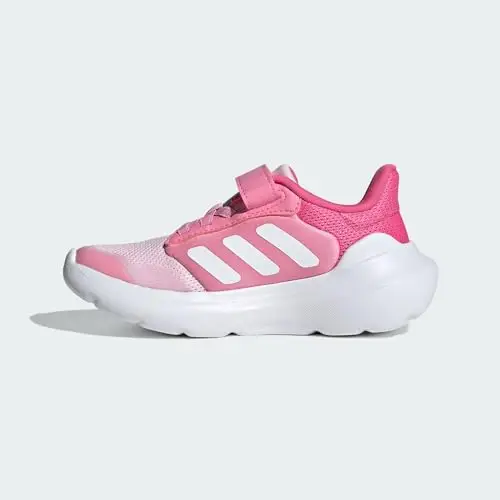adidas TENSAUR Run 3.0 Shoes Children, Scarpe da Corsa, Clear Pink/Cloud White/Pulse Magenta, 28.5 EU miniatura 2