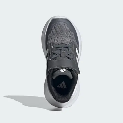 adidas TENSAUR Run 3.0 Shoes Children, Scarpe da Corsa, Grey Four/Cloud White/Core Black, 31.5 EU miniatura 3