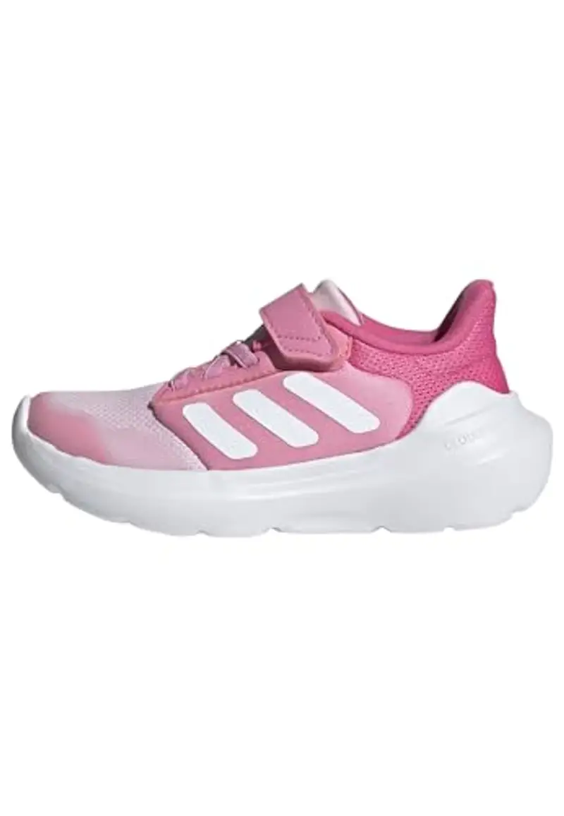 adidas TENSAUR Run 3.0 Shoes Children, Scarpe da Corsa Unisex-Adulto, Clear Pink/Cloud White/Pulse Magenta, 33 EU