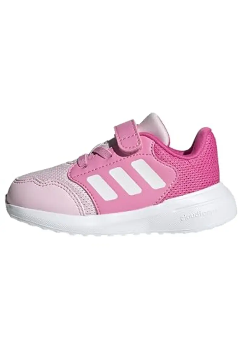 adidas TENSAUR Run 3.0 Shoes Infants, Scarpe da Corsa, Clear Pink/Cloud White/Pulse Magenta, 27 EU