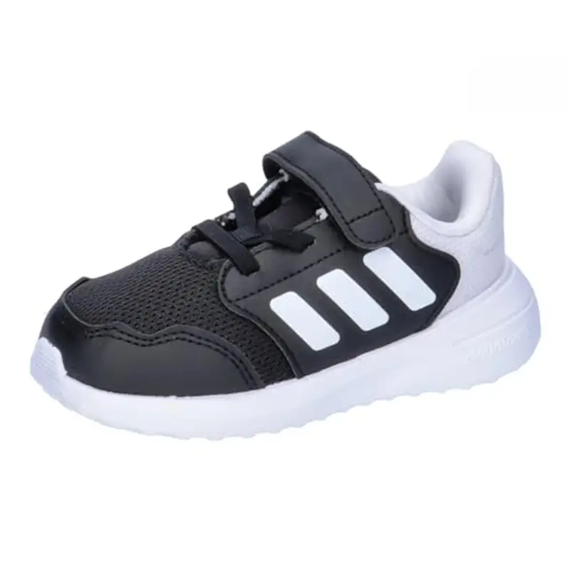 adidas TENSAUR Run 3.0 Shoes Infants, Scarpe da Corsa Unisex-Bambini, Core Black/Cloud White/Core Black, 19 EU