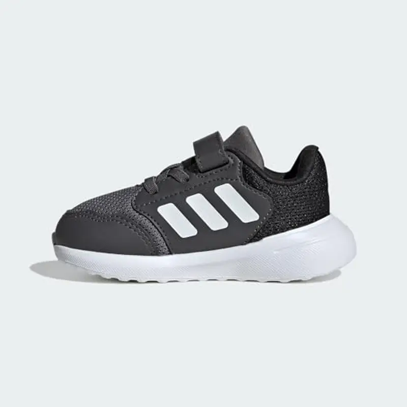 adidas TENSAUR Run 3.0 Shoes Infants, Scarpe da Corsa Unisex-Bambini, Grey Four/Cloud White/Core Black, 19 EU miniatura 2
