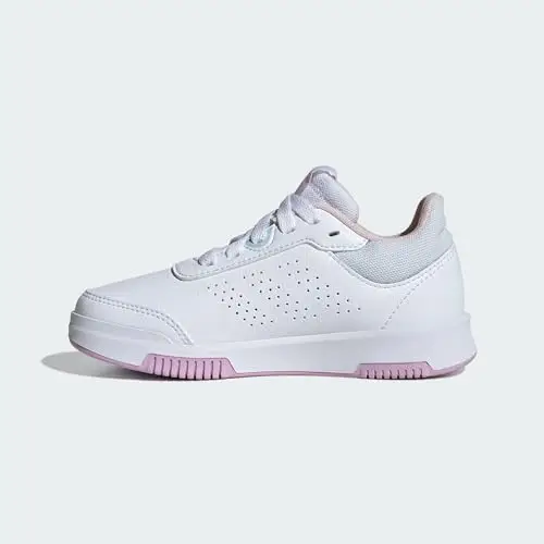 adidas Tensaur Sport Training Lace Shoes, Sneakers Unisex - Adulto, Cloud White Almost Blue Bliss Lilac, 40 EU miniatura 2