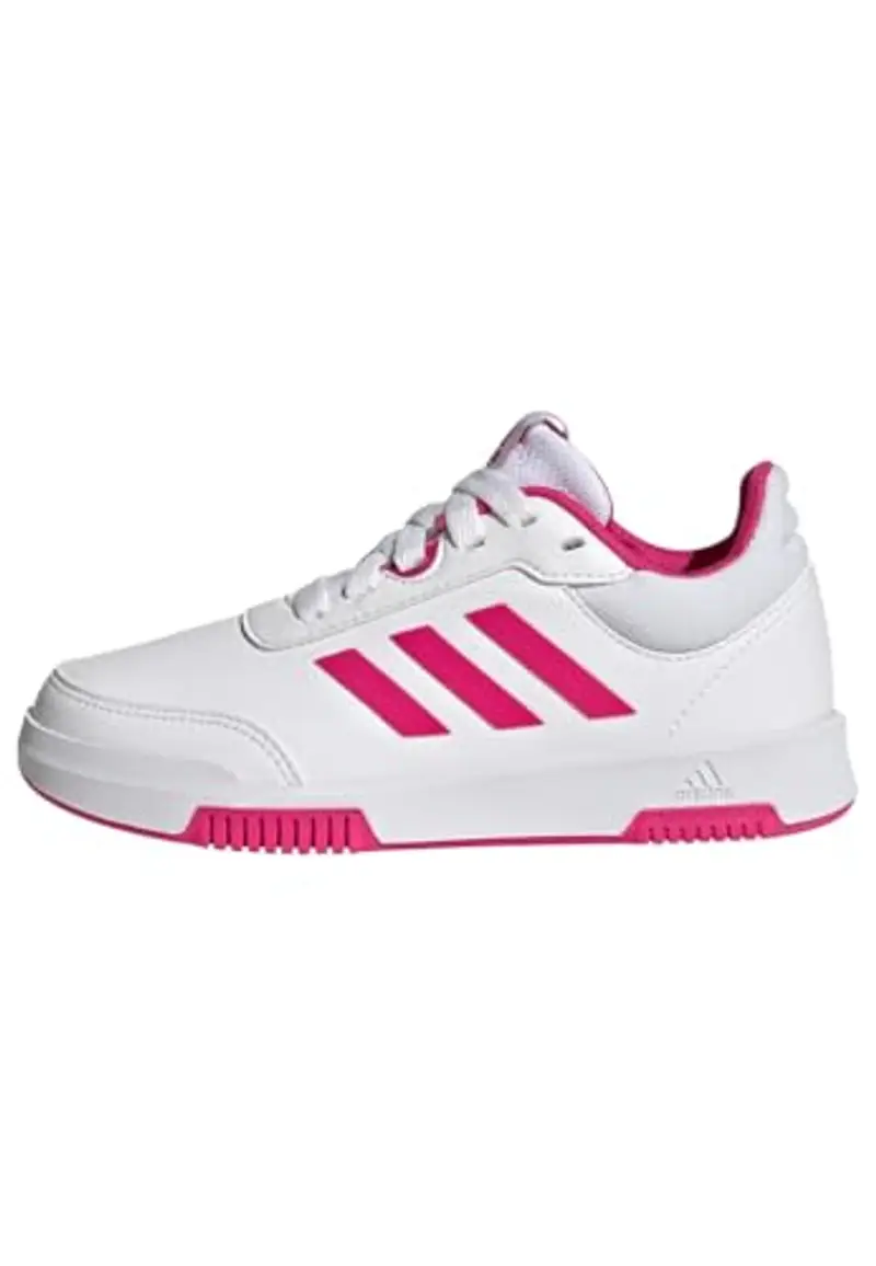 adidas Tensaur Sport Training Lace Shoes, Sneakers Unisex - Bambini e ragazzi, Cloud White Real Magenta Core Black, 40 EU